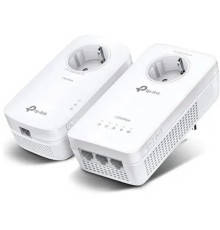 TP-Link TL-WPA8631P KIT AV1300 Комплект двухдиапазонных гигабитных Powerline-адаптеров с Wi-Fi и встроенной розеткой