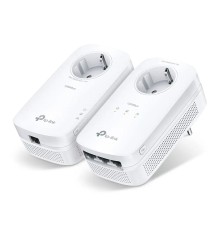 TP-Link TL-PA8033P KIT AV1300 Комплект гигабитных Powerline-адаптеров со встроенной розеткой