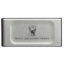 Kingston Portable SSD 1TB External XS2000 BOC,Type-C, USB 3.2 Gen 2x2, R/W 2000/2000MB/s, IP55, 70x33x14mm, Silver (60 мес)