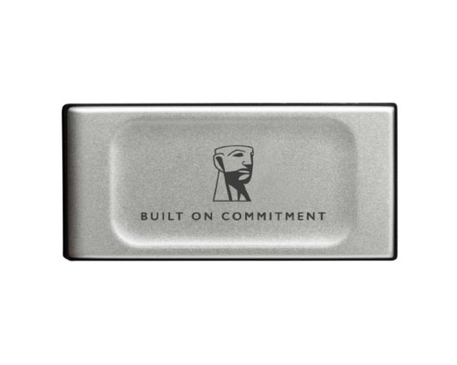 [носитель информации] Kingston Portable SSD 4TB External SSD XS2000 BOC,Type-C, USB 3.2 Gen 2x2, R/W 2000/2000MB/s, IP55, 70x33x14mm, Silver (60 мес)