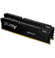 Kingston 64GB 5600MT/s DDR5 CL40 DIMM (Kit of 2) FURY Beast Black KF556C40BB2K2-64