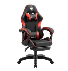 Игровое кресло Serenity Черн/красн,класс 2,PU,подножка DEFENDER
