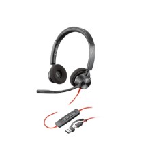 Poly BW 8X220AA 3320 Stereo -M USB-C HS +USB-C/A Гарнитура проводная