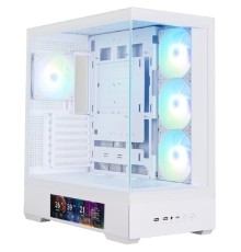 Корпус для ПК Zalman P40 DS White ATX Mid Tower PC Case, 120mm ARGB Fanx4