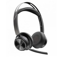 Poly 9T9J6AA#AC3 Voyager Focus 2 Microsoft Teams Certified with charge stand Headset Гарнитура беспроводная