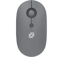 Мышь Оклик 409MW графитовый оптическая 1600dpi silent беспров. BT/Radio USB для ноутбука 4but (2007545)