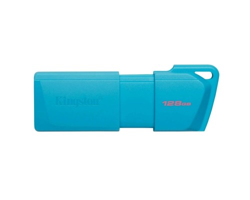 [Носитель информации] Kingston USB Drive 128GB USB 3.2 DT Exodia M DTXM - NEON (AQUA BLUE)