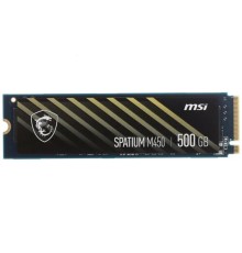 Твердотельный накопитель SSD MSI M.2 2280 500GB SPATIUM M450 V1 S78-440K380-P83