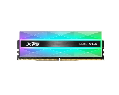 [накопитель] Оперативная память ADATA LANCER NEON RGB DDR5 DIMM 32GB 6400MHz 2*16GB 32-39-39 1.4V SILVER GRAY