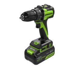 Greenworks DD345, 24V, Дрель-шуруповерт аккумуляторная, бесщеточная, 27/45 Нм,13мм,1х4Ач,ЗУ,кор  [3708307CUB]