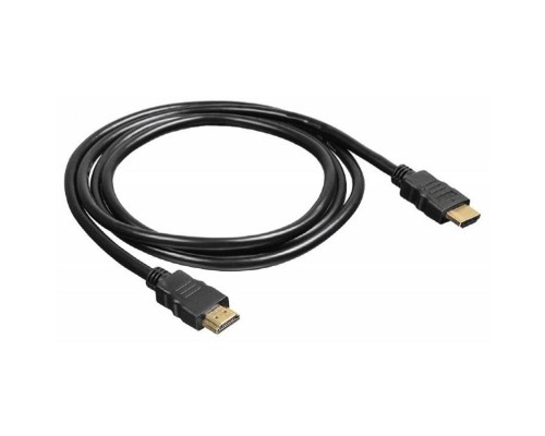 [Коврики] Кабель интерфейсный Buro BHP-HDMI-2.1-1G HDMI (m) - HDMI (m) , ver 2.1, 1м, GOLD, ф/фильтр, черный (