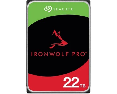 [Жесткий диск] 22TB Seagate IronWolf Pro (ST22000NT001) {SATA 6 Гбит/с, 7200 rpm, 512 mb buffer, для NAS}