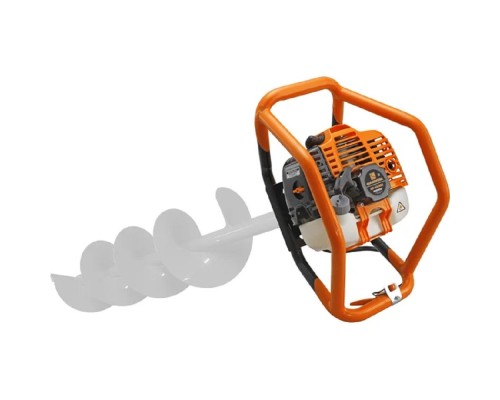 [Мотобуры] Мотобур CARVER AG- 65/000 [01.003.00096] { 2200Вт/3,0лс, без шнека, d пос=20мм, 62см.куб., усилен.рама(30шт/пал) }