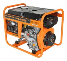 Генератор CARVER  PPG - 5000D дизель [01.020.00050] { (LT-178F, 3,3/3,6 кВт, 220В, бак12.5л, медь) (12 шт/пал) }