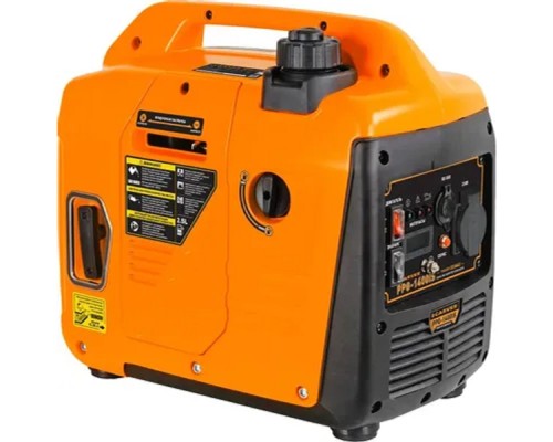 [Генераторы] Генератор CARVER  PPG -1400IS инверторный [01.020.00064] { (1,2/1,4 кВт, 220В, USB+Type-C, 1 розетка, дисплей) }