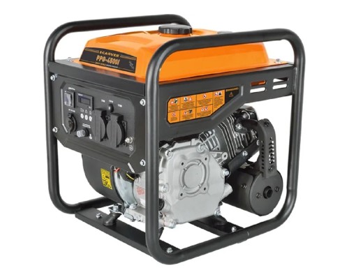 [Генераторы] Генератор CARVER  PPG -4500I инверторный [01.020.00036] { (3,5/3,8кВт, 220/12В, 2 розетки, дисплей) }