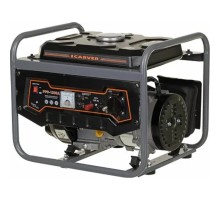 Генератор CARVER PPG- 1200А бензин [01.020.00008] { (LT-156F, 0,9/1,05кВт, 220В, бак 6 л) (30шт/пал) }