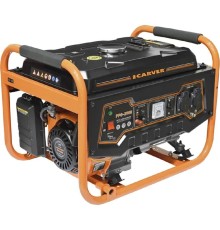Генератор CARVER PPG- 3900 бензин [01.020.00007] { (LT-170F, 2,8/3,0кВт, 220В, бак 15л, обмотка медь)(16шт/пал) }