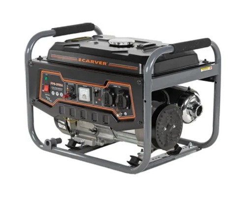 [Генераторы] Генератор CARVER PPG- 3900А бензин [01.020.00012] { (LT-170F, 2,9/3,2кВт, 220В, бак 15л)(16 шт/пал) }