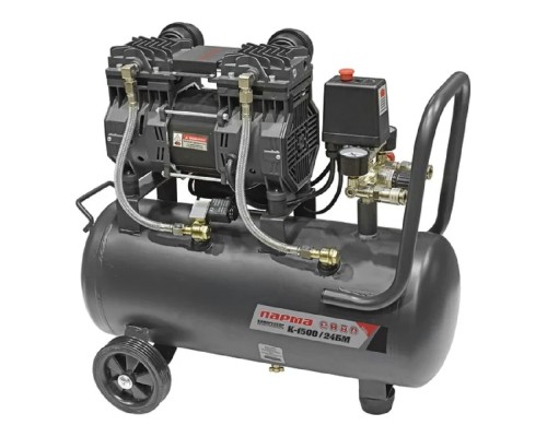 [Компрессоры] Компрессор Парма K-1500/24БМ [02.014.00010] { (безмаслян. 1500 Вт, 24л, 237 л/м)(24шт/пал) }