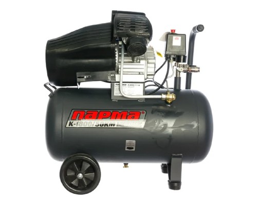 [Компрессоры] Компрессор Парма K-1800/50КМ [02.014.00004] { (масл. коакс., 1800Вт, 50л, 285л/мин, вых. 2шт/рапид)(9шт/пал) }