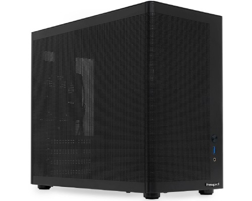 [Корпуса] Case HSPD M210, Mesh Mid Tower, Black, 0.7 SPCC, 1x90mm mATX, mITX 140/280/150mm 1x2.5