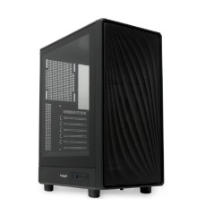 Case HSPD M510, Mesh Mid Tower, Black, TG, 0.5 SPCC, no fans ATX, mATX, mITX 180/280/160mm 1x2.5