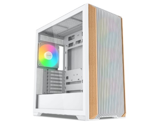 [Корпуса] Case SAMA Z60 White, Midi-Tower, TG, 4x140mm ARGB, 2xUSB 3.0 + 1xUSB 3.1 Type-C, E-ATX, ATX, mATX, mITX White