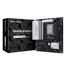 MAXSUN MS-Challenger B860M 2.5G (Socket 1851, mATX, 2*DDR5(96Gb), DP/HDMI, 2xSATA3, 2*M.2,1xPCI-Ex16/1xPCI-Ex4/1xPCI-Ex1, 4*USB 2.0, 4*USB 3.2, LAN 1*2.5G, Black, RTL)