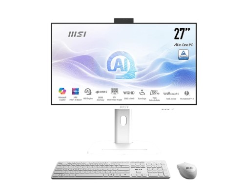 [Моноблок] MSI Modern AM273QP AI 1UM-094XRU [9S6-AF0112-094] White 27