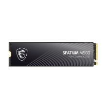 Твердотельный накопитель SSD MSI M.2 2280 1TB SPATIUM M560 Client SSD S78-440L0F0-P83, PCIe Gen5x4 with NVMe