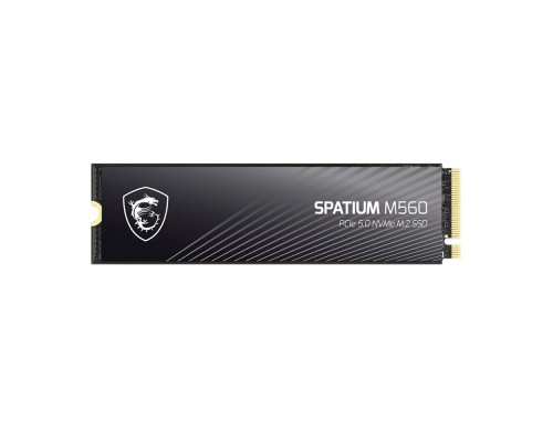 [носитель информации] Твердотельный накопитель SSD MSI M.2 2280 1TB SPATIUM M560 Client SSD S78-440L0F0-P83, PCIe Gen5x4 with NVMe