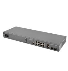 ELTEX MES2300-08P_AC Коммутатор 8 портов 1G PoE/PoE+, 2 порта SFP