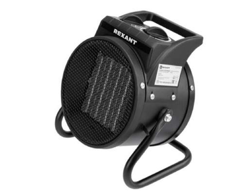 [Тепловые пушки] Rexant (60-0043) Пушка тепловая электрическая, круглая, PTC, 2кВт