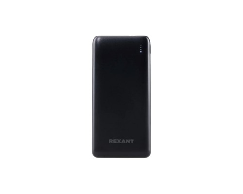 [Зарядные устройства] Rexant (30-2051) Портативное зарядное устройство Power Bank (аккумуляторная батарея) 10000 mAh с Quick Charge и Power Delivery, черное 