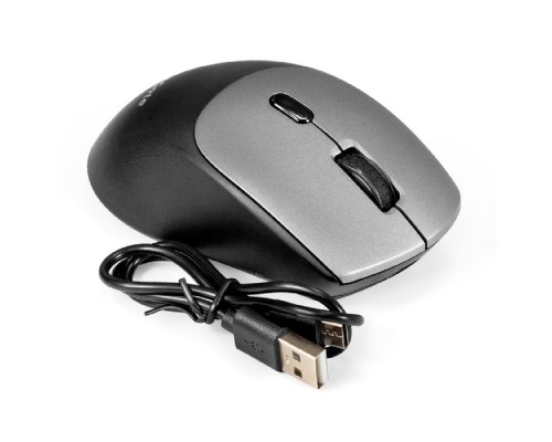 [Мыши] Exegate EX298897RUS  Беспроводная Bluetooth мышь ExeGate Professional Standard BT-070 (радиоканал 2,4 ГГц+ Bluetooth5.2, оптическая, 1600dpi, 6D, 6 кнопок и колесо прокрутки)