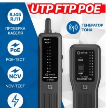 5bites Тестер-трассоискатель кабеля LY-CT024 UTP / STP / TEL / POE / NCV