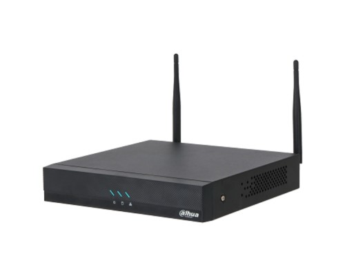 [Видеорегистраторы] DAHUA DHI-NVR2108HC-W 8-канальный IP-видеорегистратор H.265+ с W-Fi и ИИ Входящий поток до 80Мбит/с;  1 SATA III до 20Тбайт;  1 HDMI, 1 VGA; 1 RJ45 100Мбит/с, Wi-Fi 2.4ГГц, 5ГГц 
