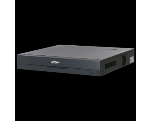 [Видеорегистраторы] DAHUA DHI-NVR5416-EI2 16-канальный IP-видеорегистратор до 448Мбит/с; HDD: 4 SATA до 20Тб 2 HDMI (8K), 2 VGA;  2 порта 1000Мбит/с;  Трев. вх. вых. 16/6;  видеоаналитика
