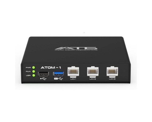 [Копьютер] Мини-компьютер АТБ Электроника АТБ-АТОМ-1.3 (АНПБ.465235.001-05) Intel Atom E3845/DDR3L SODIMM/M.2 2242 SSD/3?RJ-45/RS-232/USB 2.0/USB 3.0/SIM