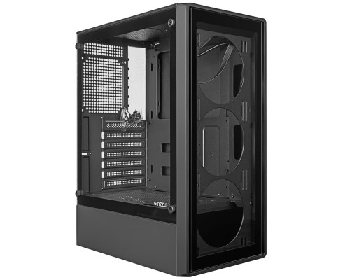[корпус] Ginzzu CL125 ATX передняя панель Стекло