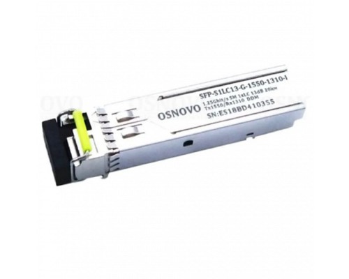 [Коммутаторы, модули, беспроводное оборудование] SFP-S1LC13-G-1550-1310-I Оптический SFP Модуль промышленный.