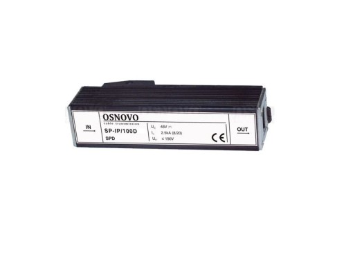 [Коммутаторы, модули, беспроводное оборудование] SP-IP/100D Устройство грозозащиты для локальной вычислительной сети (скорость до 100 Мб/с).