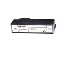 SP-IP/100PD Устройство грозозащиты для локальной вычислительной сети (скорость до 100Мбит/с) с защитой линий PoE (af/at, метод B, контакты 4/5, 7/8), двухуровневая защита.