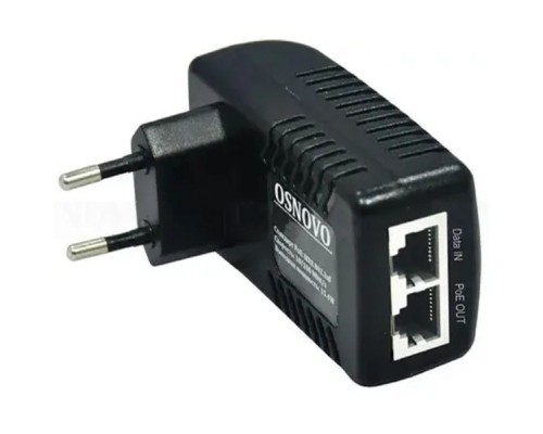 [Коммутаторы, модули, беспроводное оборудование] Midspan-1/151G PoE-инжектор Gigabit Ethernet на 1 порт.