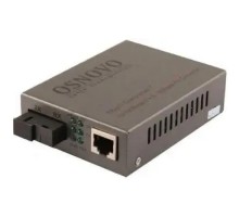 OMC-100-11S5a Оптический Fast Ethernet медиаконвертер для передачи Ethernet по одному волокну одномодового оптического кабеля до 20км.