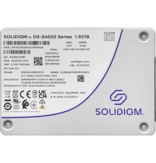 Solidigm SSDSC2KB019TZ1Z Solidigm SSD D3-S4520 Series, 1920GB, 2.5