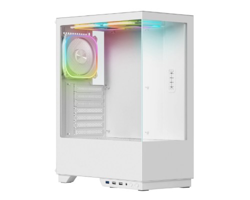 [Корпус] Defender Корпус компьютерный HyperHub белый,ATX,3fans,switch&M/BSync