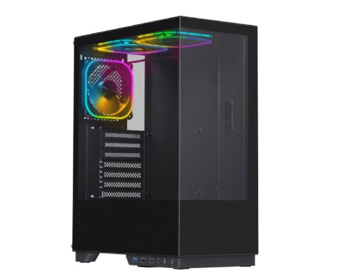 [Корпус] Defender Корпус компьютерный HyperHub черный,ATX,3fans,switchM/BSync