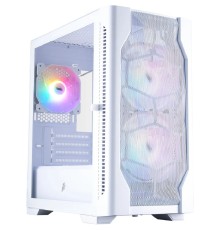 1STPLAYER Корпус DK D4-M FRGB White / mATX / 2x140mm & 1x120mm FRGB fans / D4-M-WH-2F1P-W-1F1-W